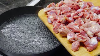 ¡Nunca volverás a comprar mollejas de pollo en un restaurante Receta sencilla y deliciosa 152 [upl. by Ressler170]