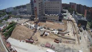 Time Lapse  Completada la Fase 1 de la transformació global de lHospital Joan XXIII de Tarragona [upl. by Lennaj]