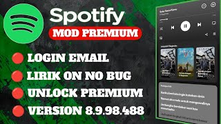 MOD APK SPOTIFY NEW UPDATE  NO PASWORD🔥 [upl. by Vivyan]