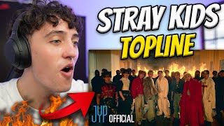 Stray Kids quotTOPLINE Feat Tiger JKquot Video  REACTION [upl. by Xuagram]