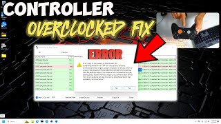 This is How You FIX The Controller OVERCLOCKED Error Problem  E 193  Windows 11 [upl. by Ehav80]