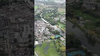 River Great Ouse  Flooding Paxton Bridge  Road Washed Away [upl. by Kingsly]