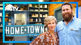 Comfy amp Campy Cabin Makeover  Full Episode Recap  Home Town  HGTV [upl. by Tareyn]