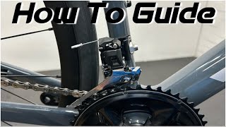 Shimano 105 R7100 Front Derailleur Fitting Guide [upl. by Annayad280]