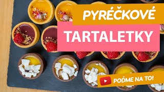 Tartaletky s ovocným pyré  Recept v Titulkoch  YUMMYsk [upl. by Hsiwhem]