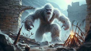 The SNOW BEAST YETI Raiding the Village  Epic Battle Scenes [upl. by Ehrman986]