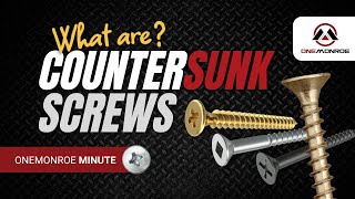 Countersunk Screws What Are They [upl. by Eran]