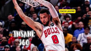 INSANE 360 SLAM DUNK BY THE HIGH FLYING ZACH LAVINE [upl. by Leunas878]