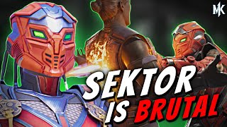 This SEKTOR Players SKILL was INSANE  Mortal Kombat 1 [upl. by Fiel375]