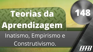 Vídeo Aula148Teorias da Aprendizagem Inatismo Empirismo e Construtivismo [upl. by Murray30]