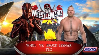 Whol vs Brock Lesnar  TLC Match Highlights  WWE WrestleMania 2023 [upl. by Rowell112]