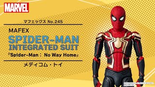 マフェックス No245 MAFEX SPIDERMAN INTEGRATED SUIT『SpiderMan： No Way Home』＜メディコム・トイ＞【あみあみオリジナルPV】 [upl. by Combs]