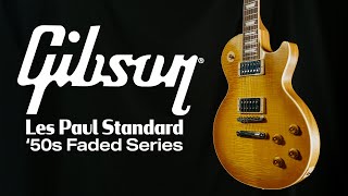 Gibson Les Paul Standard 50s Faded  Vintage Honey Burst [upl. by Aserret718]