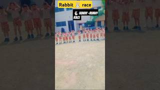 Rabbit 🐰 race for lkg kids teacherlifequalityeducation outdoorssportsnews preschoolactivities [upl. by Ratcliffe]