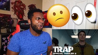 Trap  Official Trailer 2 2024 Reaction trap scary reaction [upl. by Sanyu]