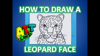 How to Draw a LEOPARD [upl. by Mirabella]