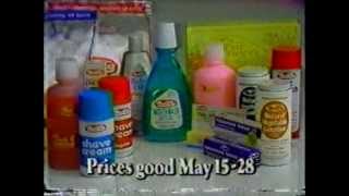 1985 Thrifty Brand Products Commercial 2 [upl. by Topliffe]