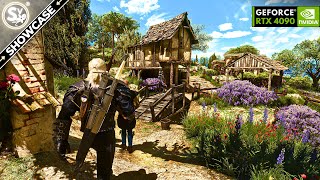 Witcher 3 NEXTGEN Tour of CORVO BIANCO — Ultra RAY TRACING  RTX 4090 4K60 [upl. by Elish]