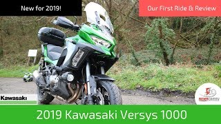 2019 Kawasaki Versys 1000  Our First Look amp Review [upl. by Imhskal]