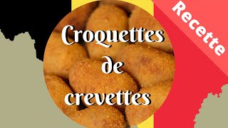 Croquettes de crevettes de la mer du nord tout faire maison [upl. by Anayra]