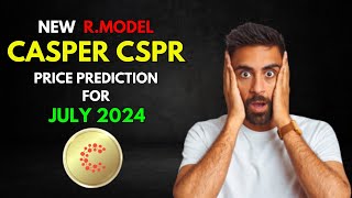 CSPR RModel Based CASPER CSPR Price Prediction for JULY 2024 [upl. by Nanreh]