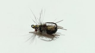 Fly Tying  Dry Fly  Housefly [upl. by Estrin]