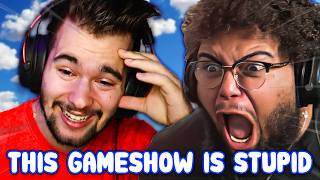 Forcing My Friend To Compete In My NEW GAMESHOW FT Grizzy [upl. by Hoashis]