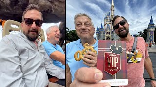 Taking My 80 Year Old Blind Dad To Disney World For A Vip Tour He Hasnt Been In 20 Years [upl. by Enimsay]