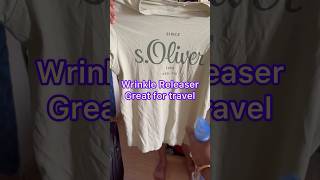 Wrinkle releaser great for travel shortviral wrinkleremover germany dm [upl. by Eyllom138]