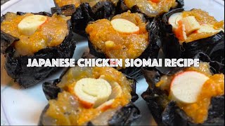 Quick and Easy Japanese Siomai Recipe Pang Negosyo  Apron on Duty [upl. by Enidualc122]