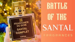 Fragrance Du Bois  Santal Complet VS Affinessence  Santal Basmati  FRAGRANCE BATTLE [upl. by Assened995]