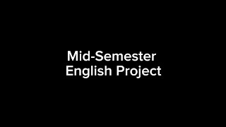 MidSemester English Project  3minute presentation summarizing the article quotA New Vision of [upl. by Sapphera]