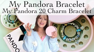 My Pandora 20 Pandora Bracelet  Limited Edition Pandora Charms [upl. by Ssidnak]