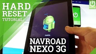 Factory Reset in NAVROAD Nexo 3G  Erase All Data  Reset Tablet [upl. by Phippen]