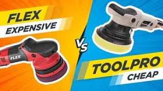 Cheap Vs Expensive  90 ToolPro Vs 800 FLEX Polisher  Compare amp Review [upl. by Remmus]