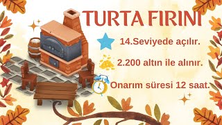 MAKİNELERTURTA FIRINI 🥧 Hay Day Çiftlik hayday [upl. by Tonl]