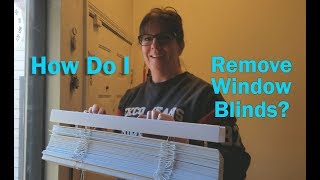 How Do I Remove Window Blinds [upl. by Richmound]