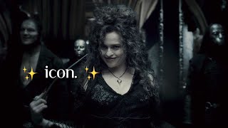 Bellatrix Lestrange being the baddest witch in town for over 6 minutes straight 🖤 [upl. by Sirapal]