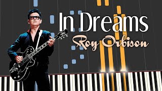 Roy Orbison  IN DREAMS Piano Tutorial [upl. by Keiko239]