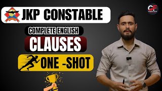 COMPLETE CLAUSES IN ONE VIDEO  JKP CONSTABLE JKSSB [upl. by Radborne583]