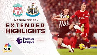 Liverpool v Newcastle United  PREMIER LEAGUE HIGHLIGHTS  112024  NBC Sports [upl. by Ecirted]