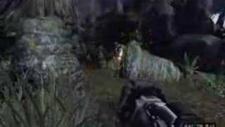 Turok for the Xbox 360gameplay music and trex attack [upl. by Ybbob19]