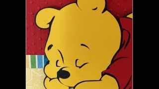 Baby Winnie the Pooh Cricut Card [upl. by Barnaby]