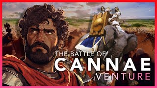 Battle of Cannae  Hannibal Barca Roman History [upl. by Lynna]