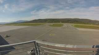 Time lapse HarstadNarvik airport Evenes [upl. by Raab]