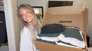 HUGE SKIMS HAUL AND TRY ON [upl. by Nairadal]