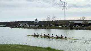 Princeton Heavyweight Rowing 2nd Varsity vs Cornell and Yale [upl. by Yltsew]