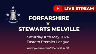 REPLAY  Forfarshire v Stewarts Melville  Saturday 18th May 2024 [upl. by Benge]