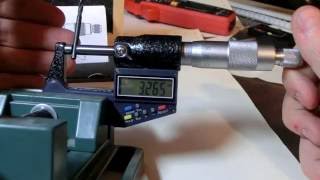 Digital Micrometer 025mm 0001 mm [upl. by Persse]