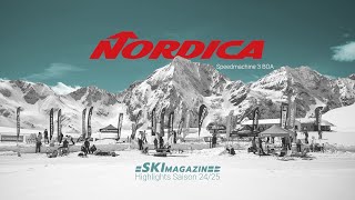 SKIMAGAZINSupertest Die Nordica Highlights des Winters 2425  Speedmachine 3 BOA Skischuh [upl. by Abekam]